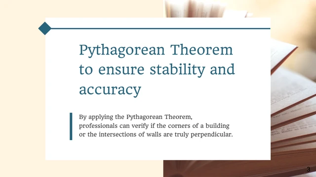 Dark Green PythagorasMathematics Presentation - Page 3