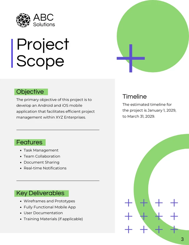 Mobile App Development Proposal - Page 3