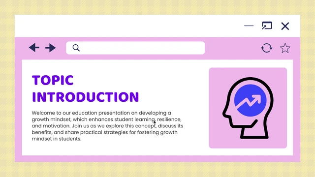 Purple Web Group Project Education Presentation - Page 3