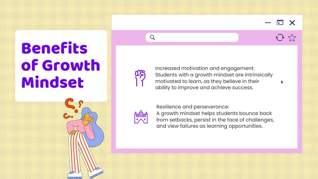 Purple Web Group Project Education Presentation - Page 5