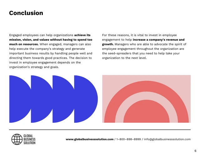 Simple Employee Engagement Handbook Template - Page 6