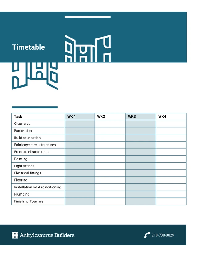 Construction Bid Proposal Template - Page 7