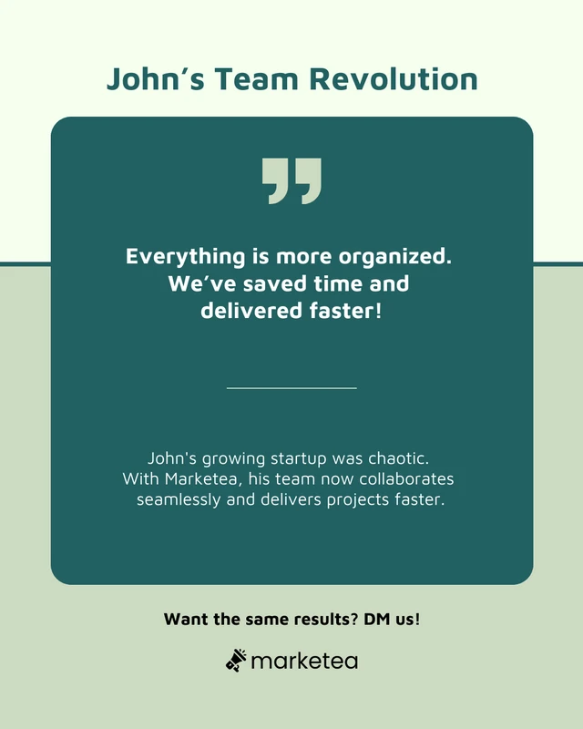 Customer Advocacy Instagram Carousel Social Media Template - Page 3