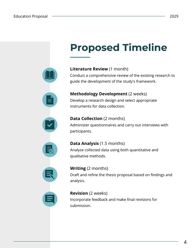 Overleaf Thesis Proposal Template - Page 4