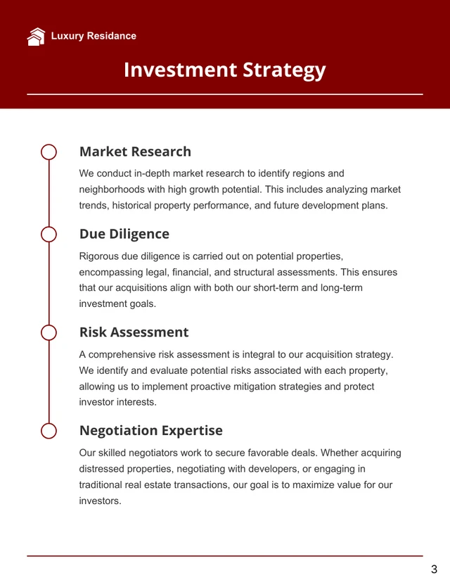 Real Estate Investment Proposal - Page 3