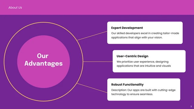 Modern Neon Purple Pink Technology Presentation - Page 3