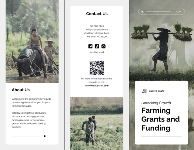 Farming Grants and Funding Brochure - Page 1