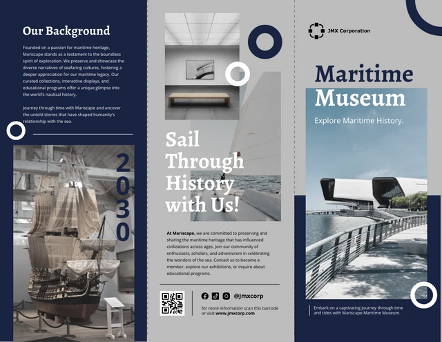 Maritime Museum Brochure - Page 1