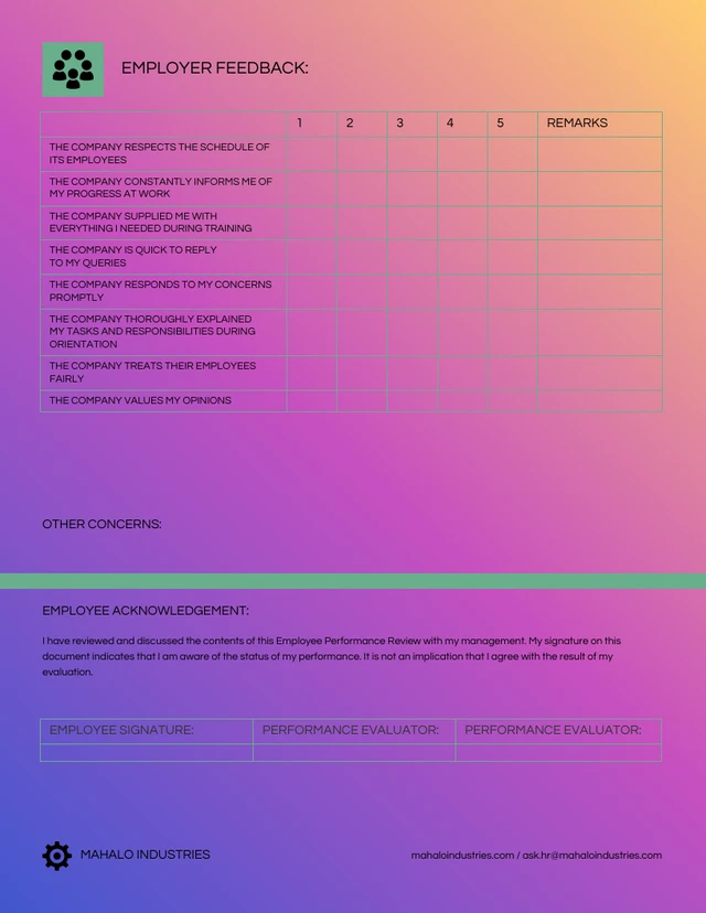 Performance Review Examples - Page 3