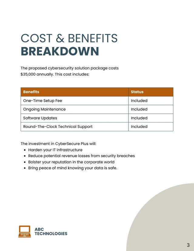 Professional Orange And Blue Sales Proposal - Page 3