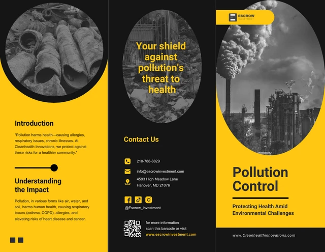 Pollution Control Brochure - Page 1