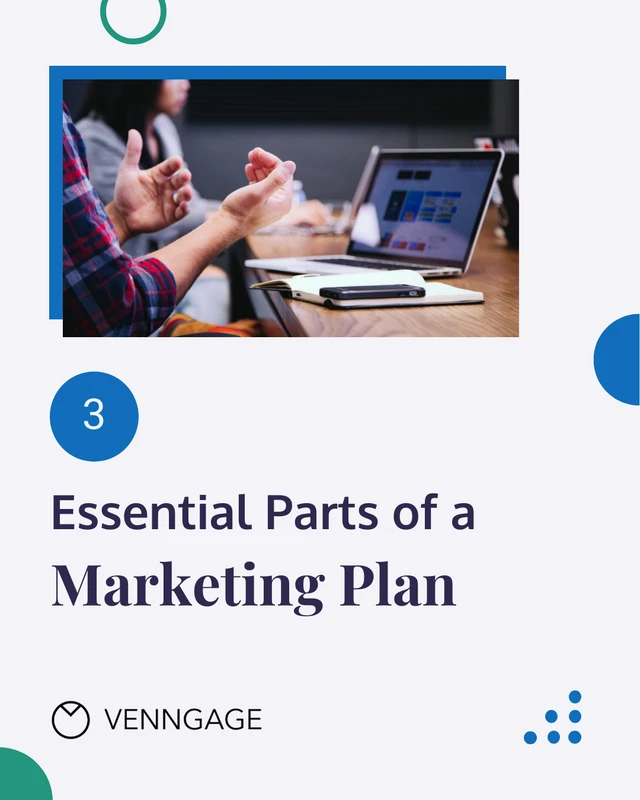 Muted Marketing Plan Instagram Carousel Post - Page 1