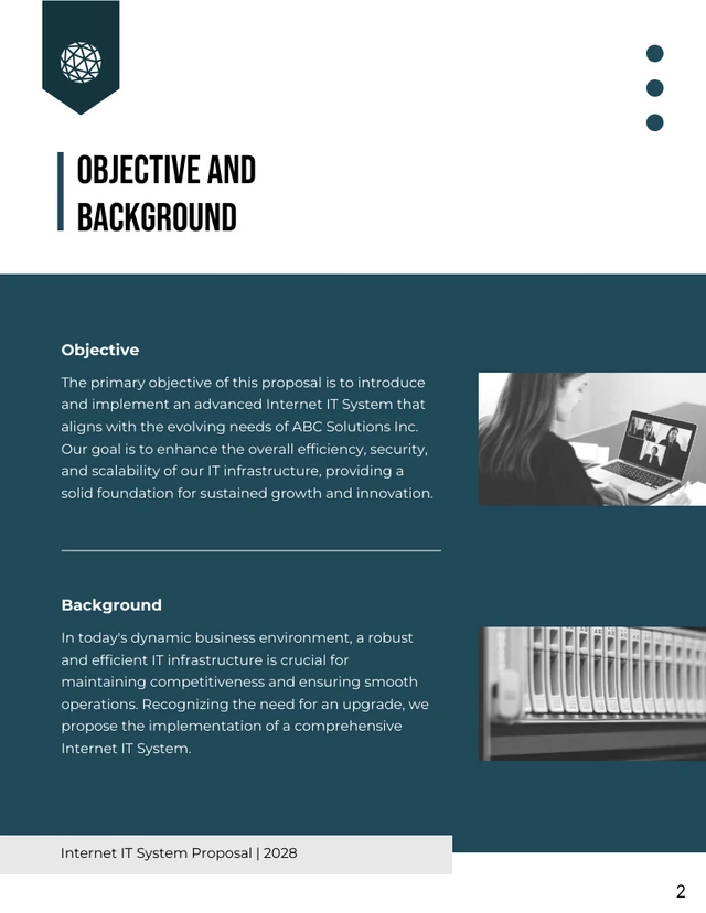 Internal IT System Proposal - Page 2