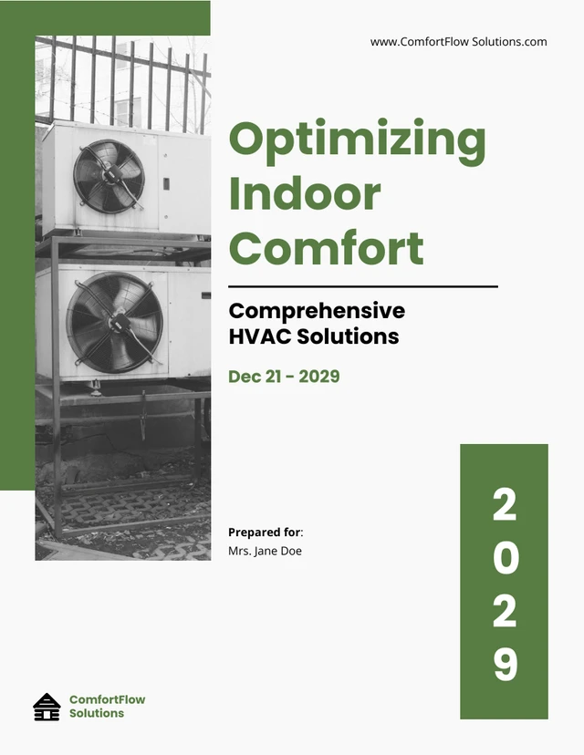 HVAC Services Proposals - Page 1