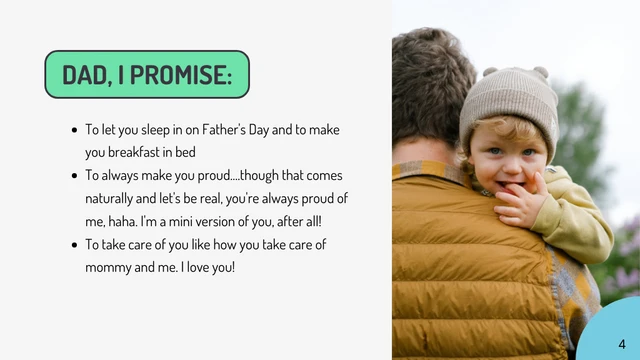 Colorful and Modern Father's Day Presentation - Page 4