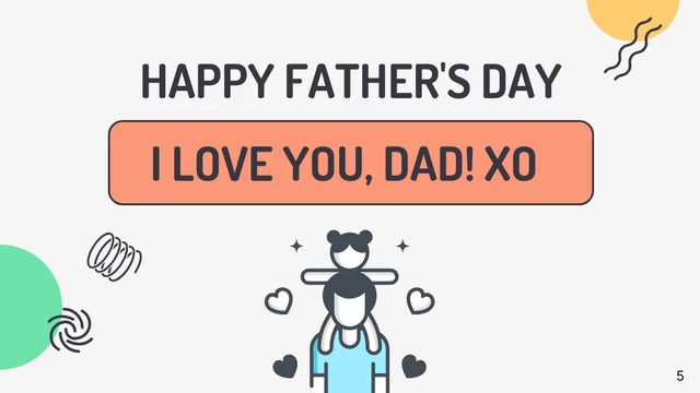 Colorful and Modern Father's Day Presentation - Page 5