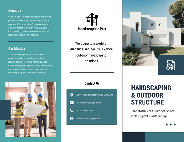 Hardscaping & Outdoor Structures Brochure - Page 1