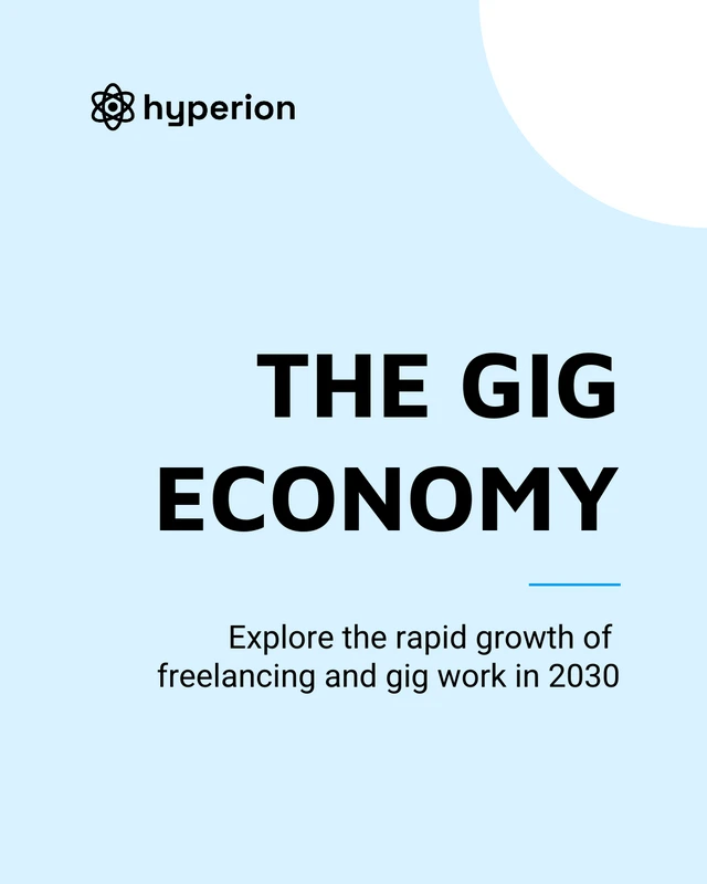 Gig Economy Social Media Carousel Template - Page 1