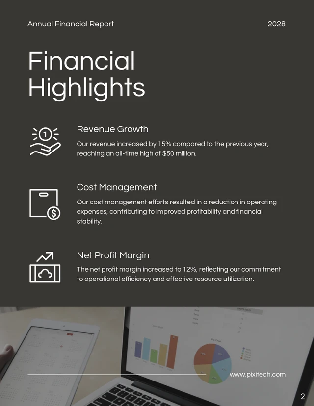 Annual Financial Report - Page 2