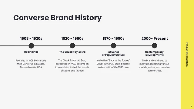 Yellow And Black Line Modern Product Presentation - Page 3