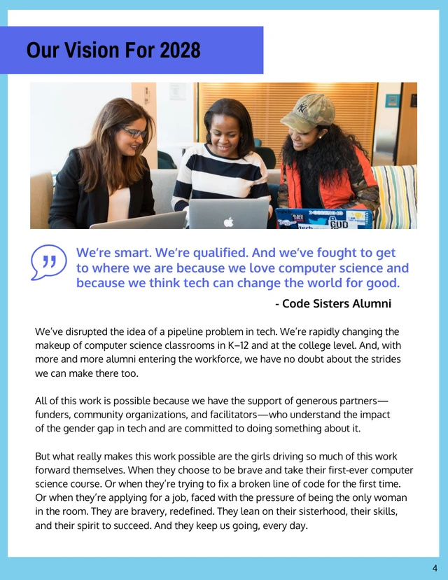 Gradient Nonprofit Annual Report - Page 4