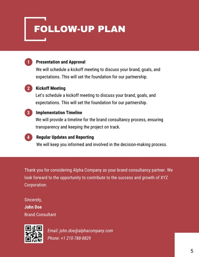 Brand Consultancy Proposal - Page 5