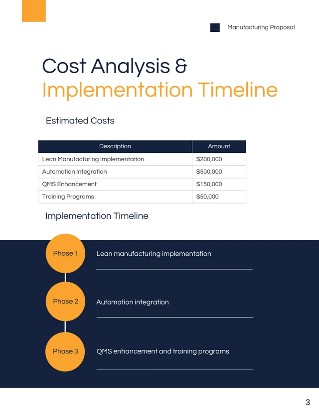 Production Process Improvement Proposal - Page 3