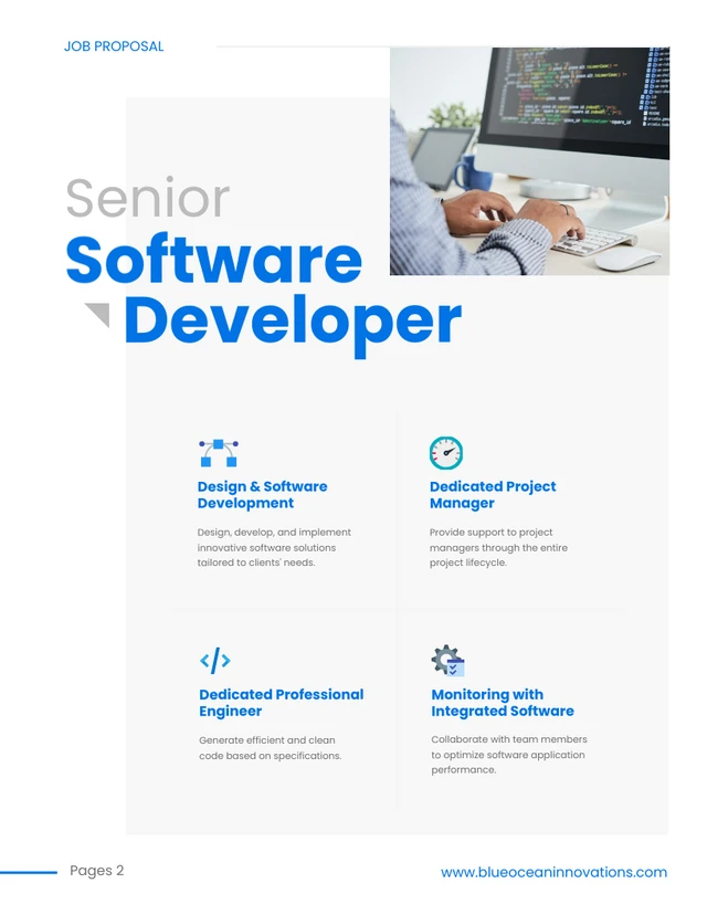 Modern Blue Proposal Job - Page 2