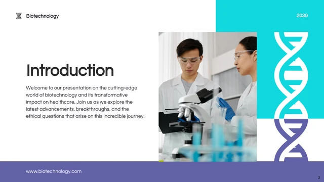 Color Pastel Modern Minimalist Biotechnology Science Presentation - Page 2