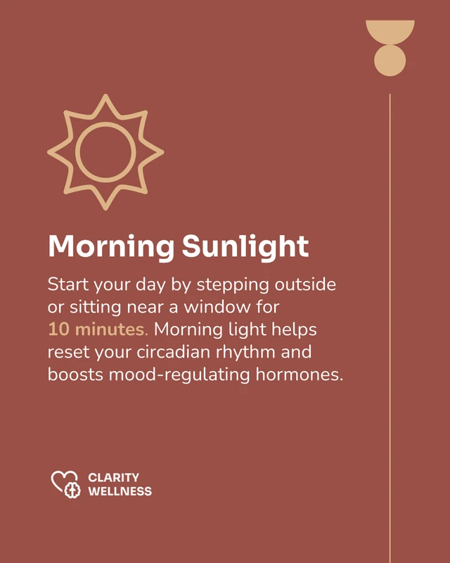 Daily Habits for Mental Clarity Social Media Carousel Post - Page 2