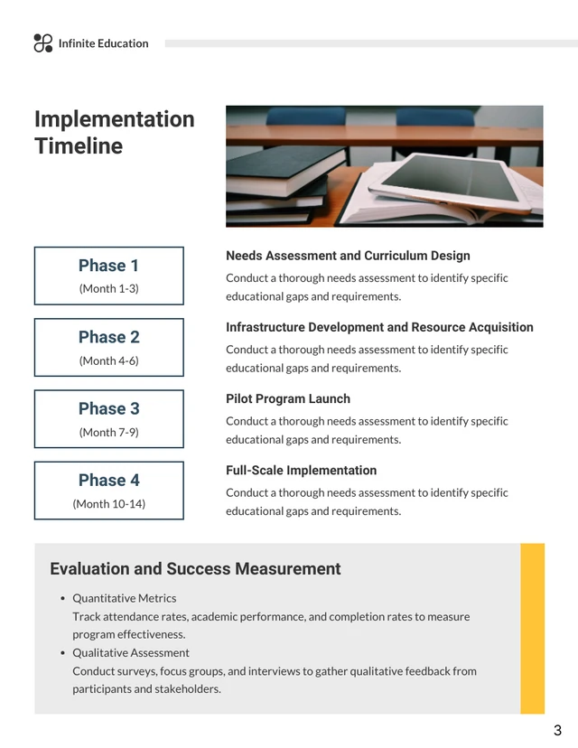 Community Education Proposal - Page 3