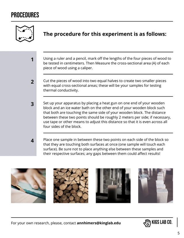 Biology Lab Report Template - Page 5