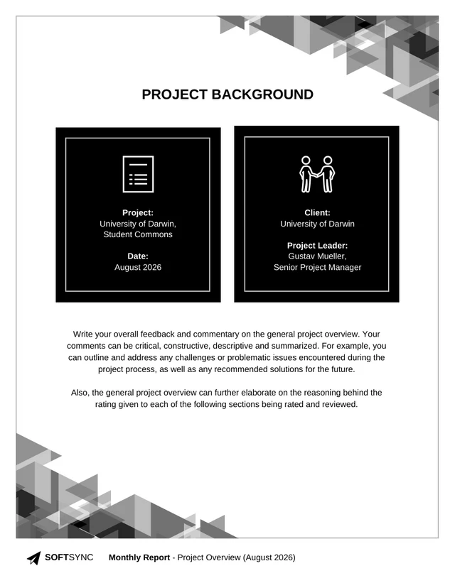 Professional Report Template - Page 2