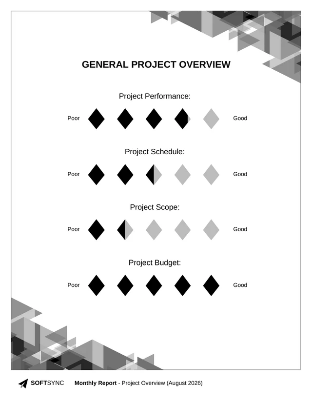 Professional Report Template - Page 3