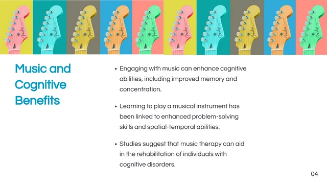 Fun Candy Color Minimalist Music Presentation - Page 4