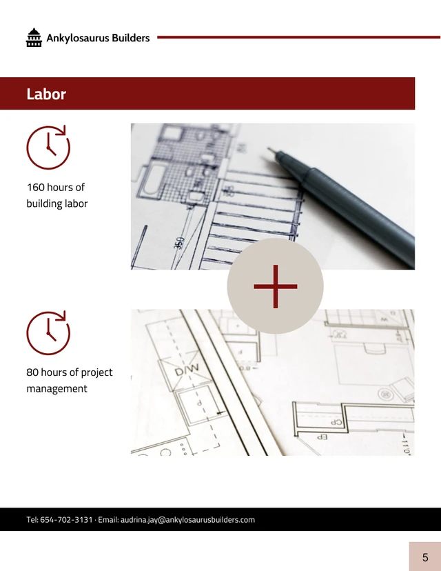 Construction Proposal Template - Page 5