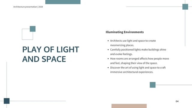 White Pastel Green Minimalist Geometric Architecture Presentation - Page 4