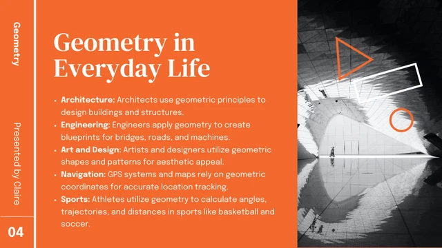 Bright Color Geometry Lesson Math Presentation - Page 4