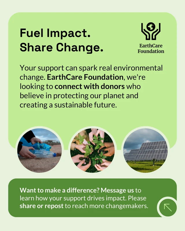 Donor Outreach and Amplification LinkedIn Post Template