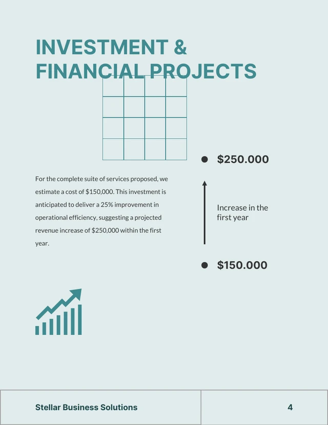 Green Square Modern Service Proposal - Page 4