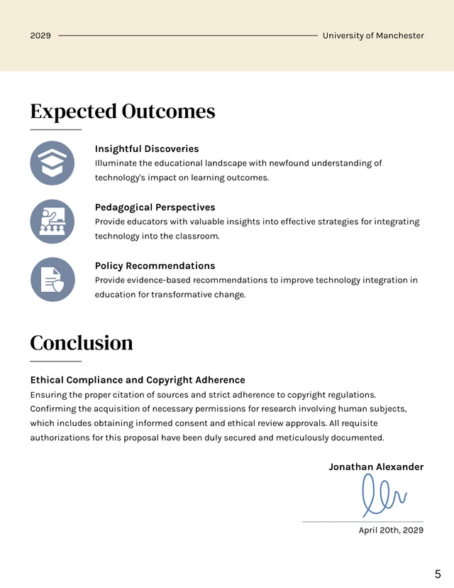 UPM Thesis Proposal Template - Page 5