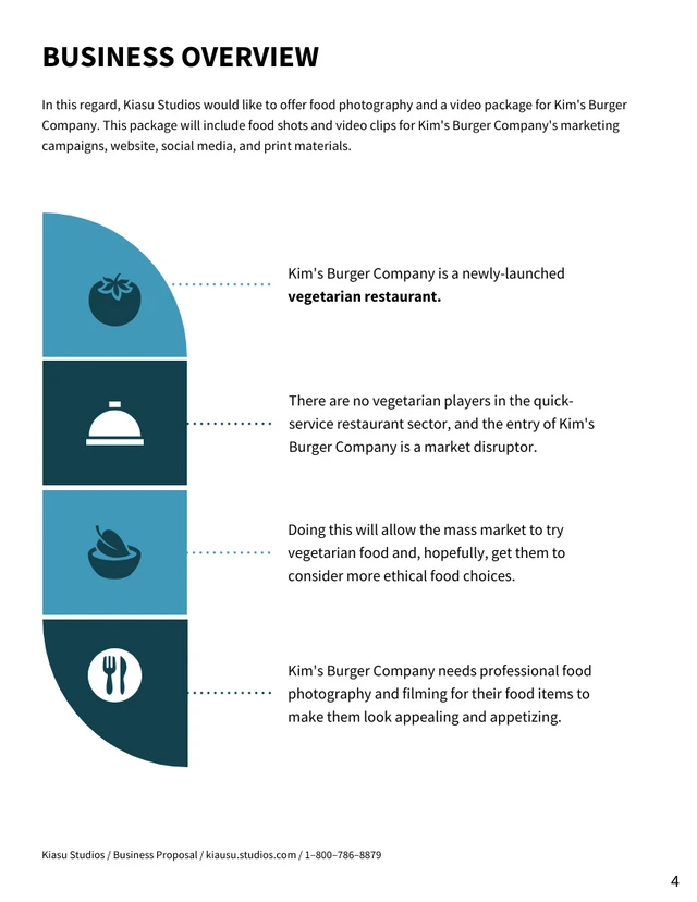 Modern Dark Green Business Proposal Template - Page 4