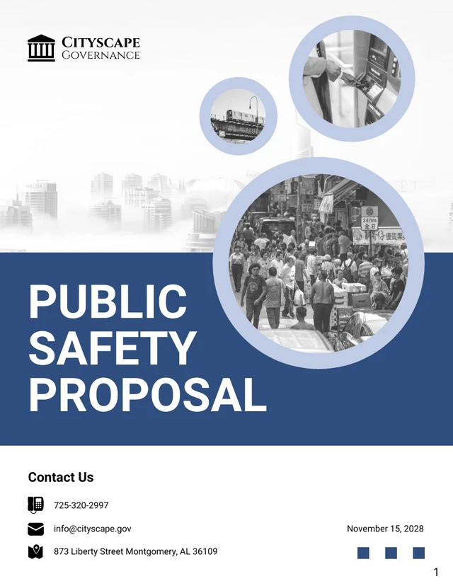 Blue Public Safety Proposal - Page 1