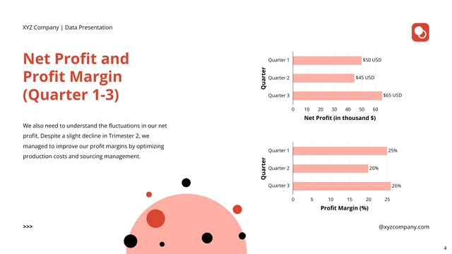 Red And White Simple Data Presentation - Page 4