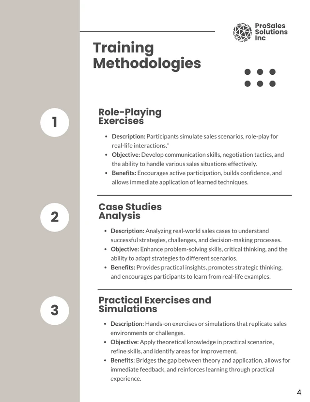 Sales Coaching Proposal - Page 4