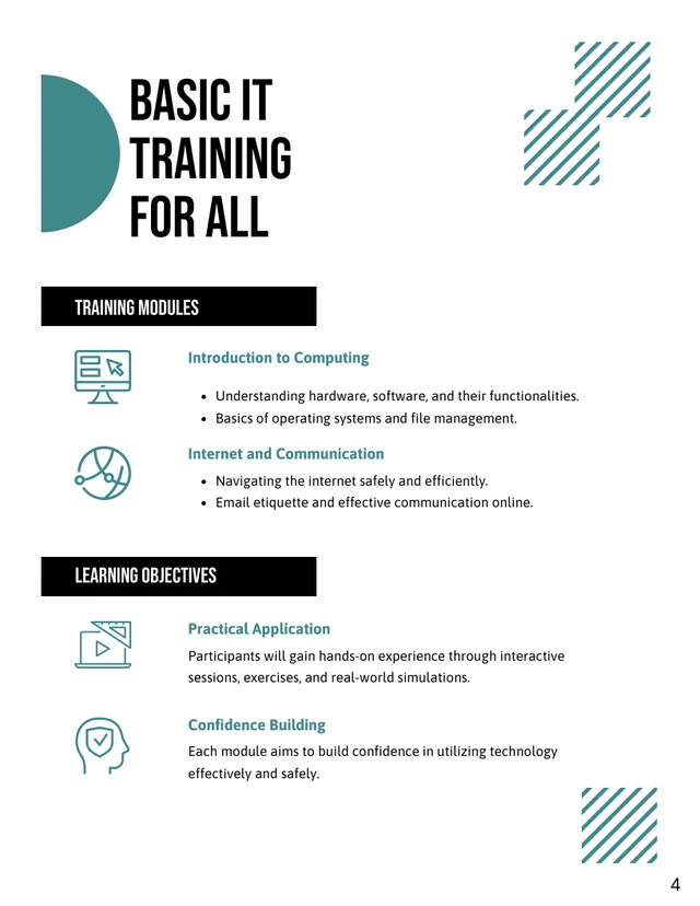 IT Training Proposals - Page 4