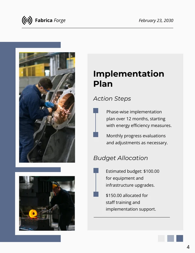 Sustainable Manufacturing Practices Proposal - Page 4