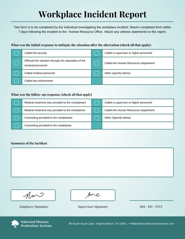 General Employee Separation Checklist - Page 2