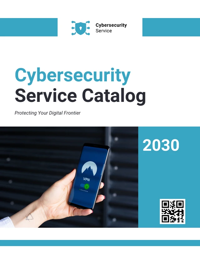 Cybersecurity Service Catalog Template - Page 1