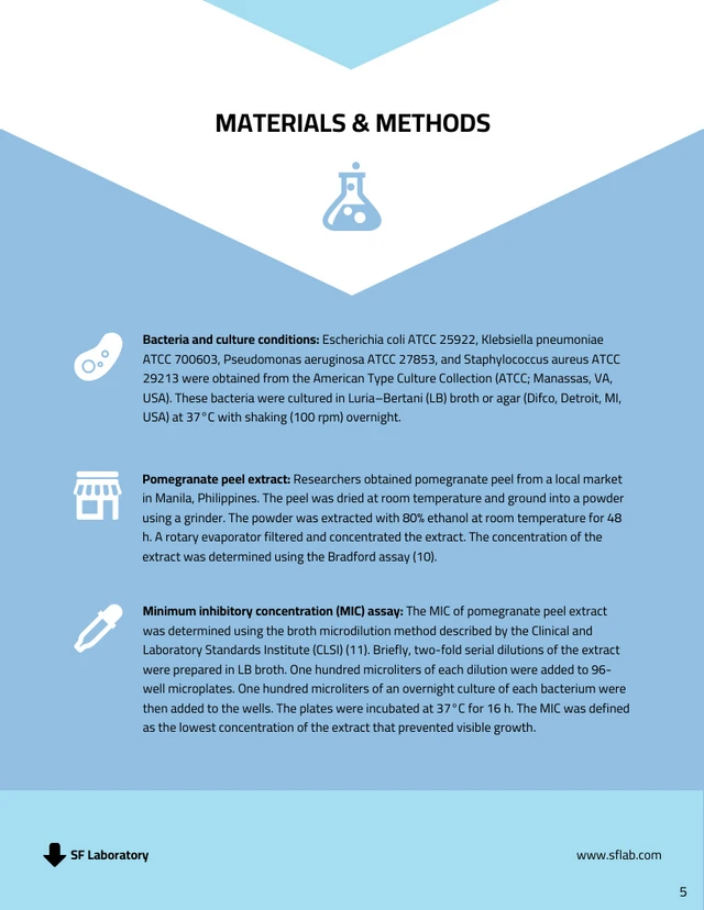 Light Blue Research Proposal Template - Page 5